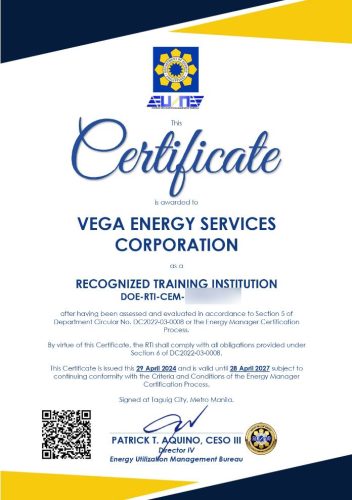 Vega RTI DOE CEM